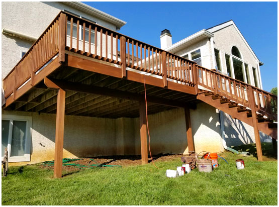 Professional Deck Staining & Sealing Services by Cali Power Washing, Dover DE